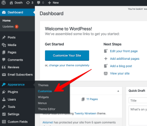 WordPress Theme Development: WordPress Customizer and it's API - UsableWP