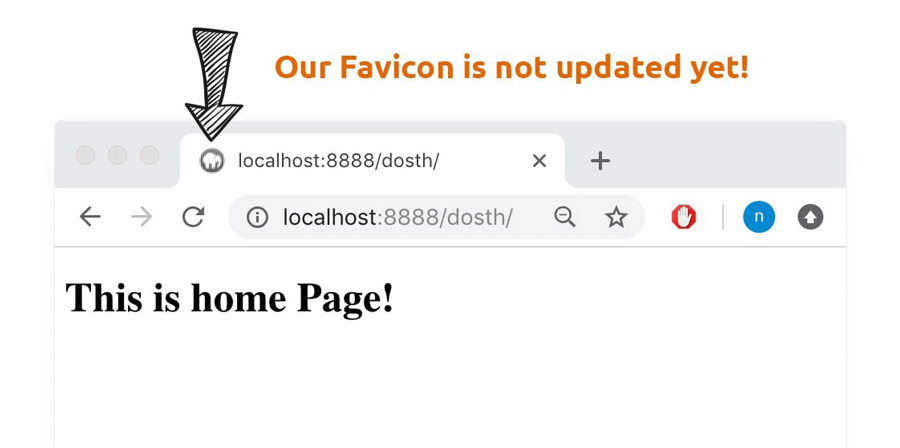 WordPress is not using the favicon we just uploaded