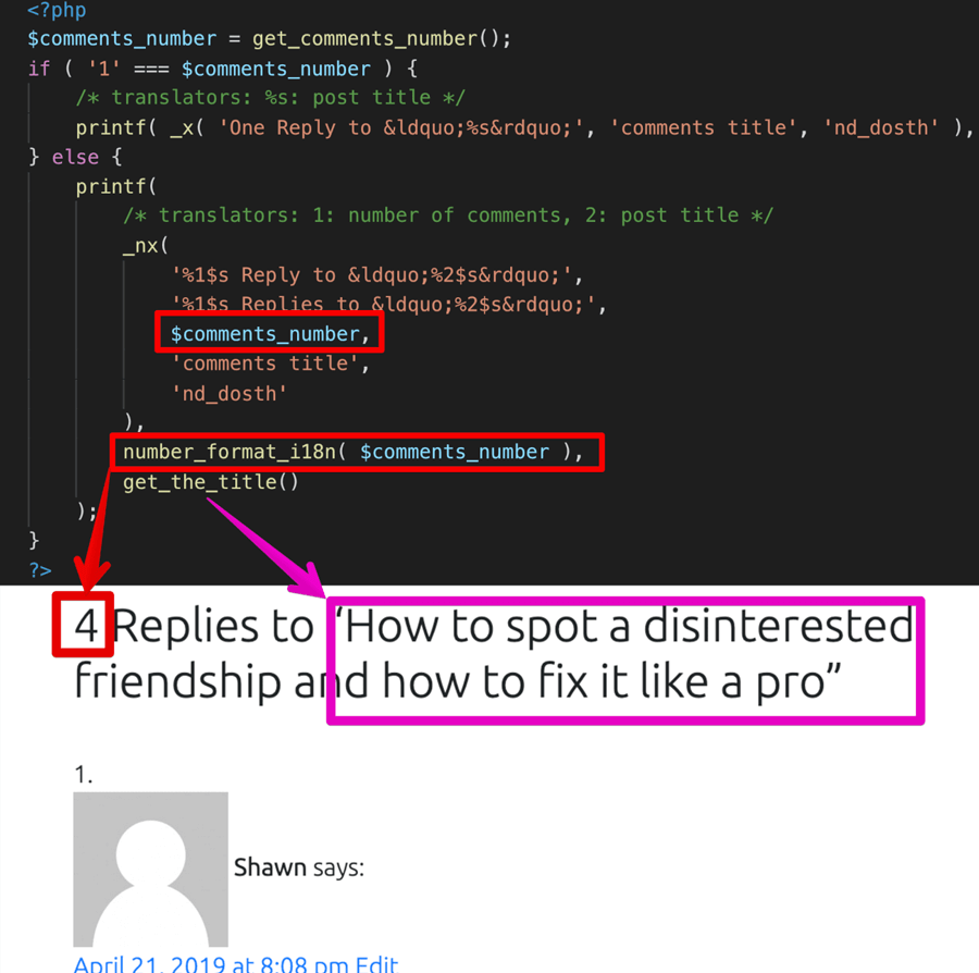 Multiple comments with Annotations